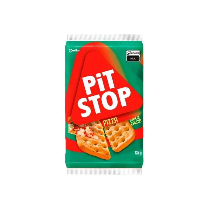 Galletita Pit Stop sabor pizza Marilan 137 gramos