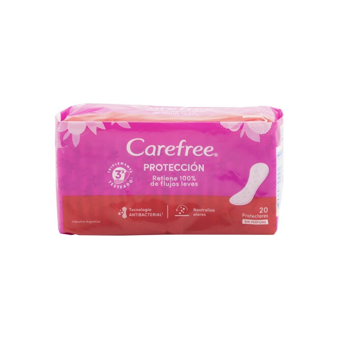 Protección diaria Carefree 20 unidades