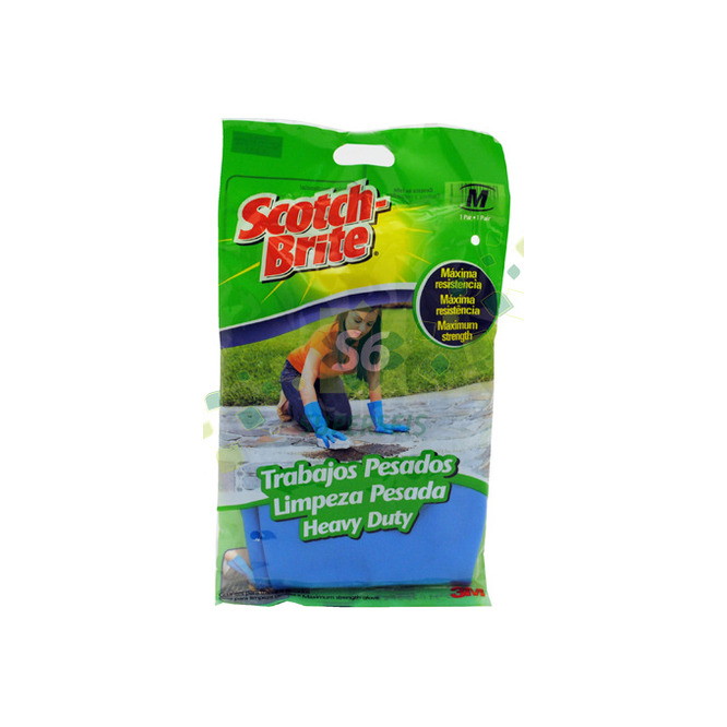 Guante tareas pesadas mediana Scotch Brite
