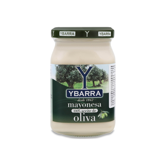 Mayonesa de aceite de oliva Ybarra 225 ml