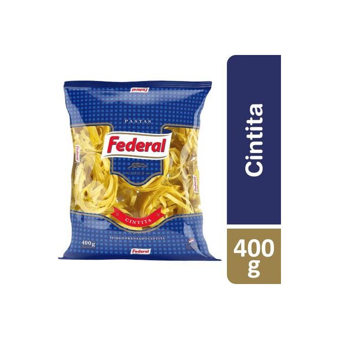 Fideo cintita paquete Federal 400 gramos