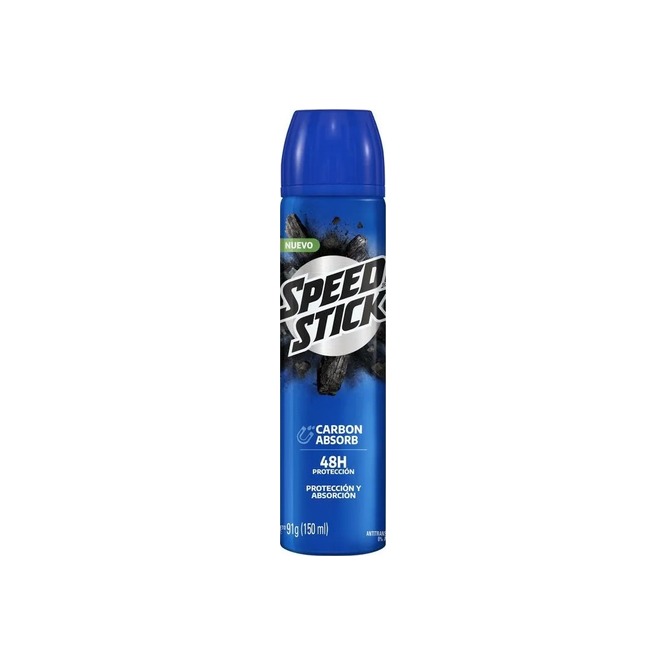 Desodorante en aerosol carbón Speed Stick 150 ml