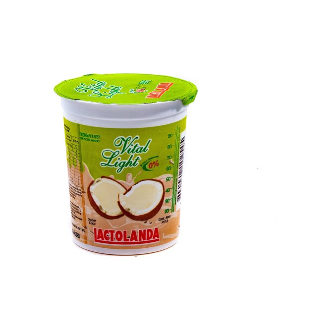 Yoghurt vital light coco Lactolanda 350 ml