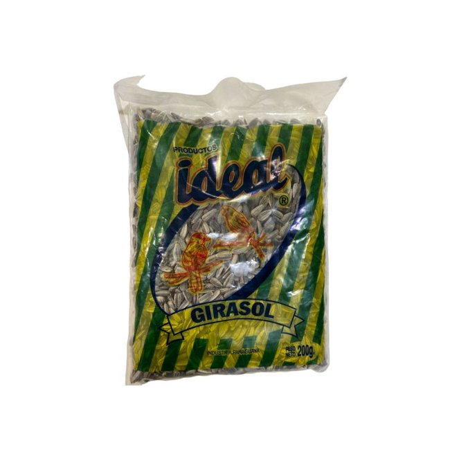 SEMILLA DE GIRASOL IDEAL 200GR SIN MARCA
