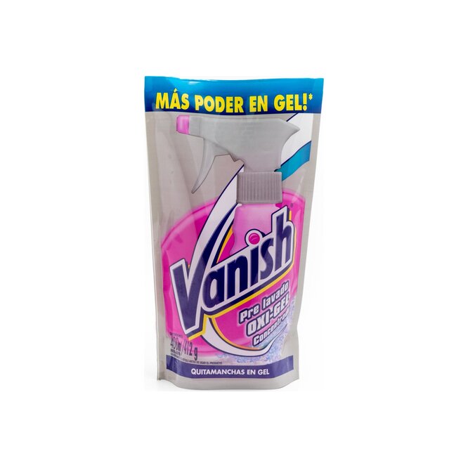 Quitamanchas pre lavado en gel repuesto doypack Vanish 400 ml