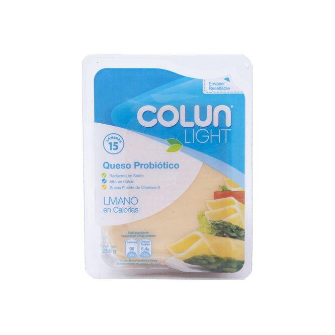 QUESO PROBIOTICO LIGHT 250GR COLUN BLIS