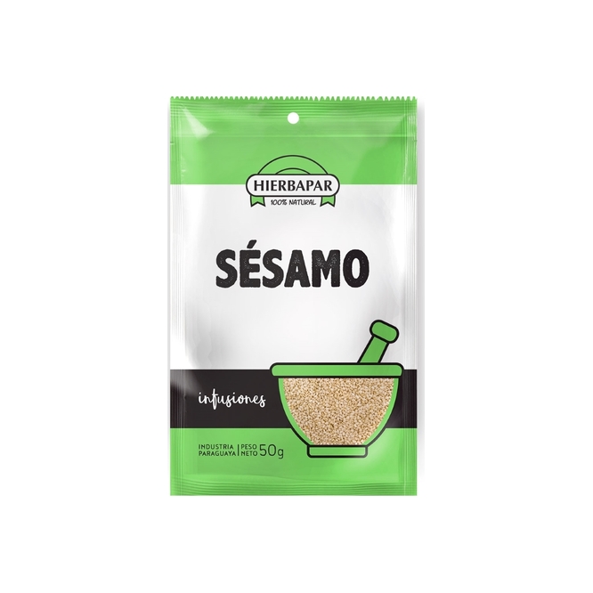 Semilla de sésamo paquete Hierbapar 50 gramos