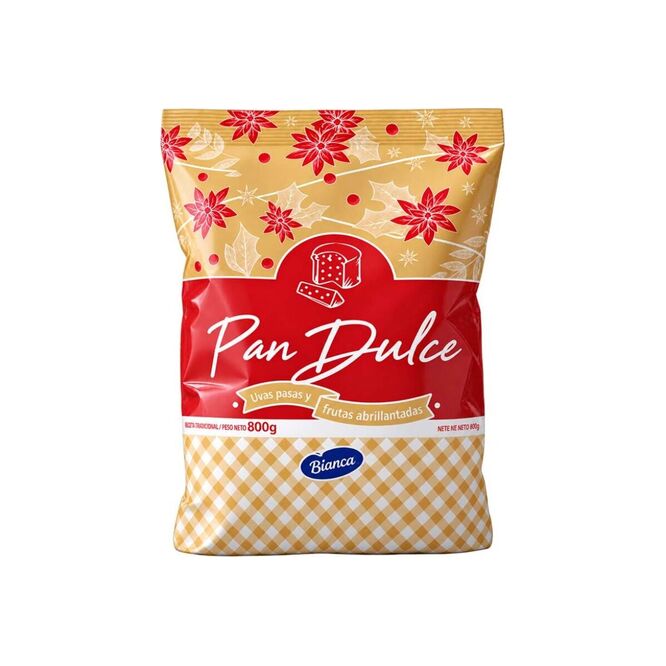 Pan dulce tradicional Bianca 800 gramos