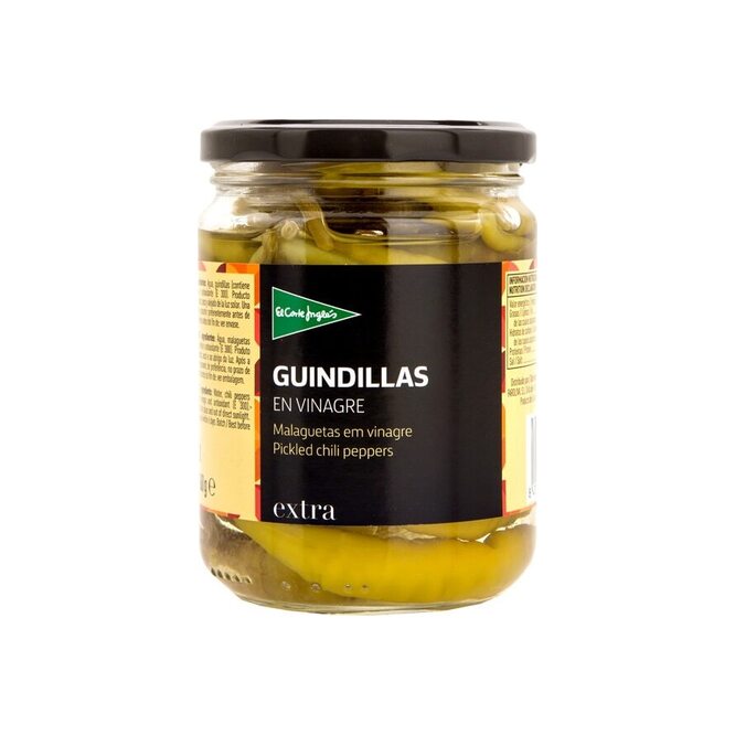 Guindillas en Vinagre El Corte Inglés 160 gramos