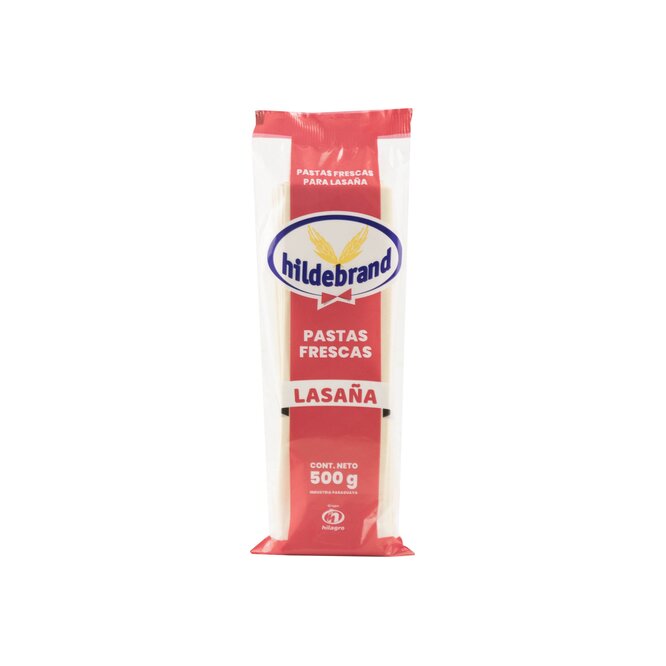 PASTAS FRESCAS LASAÑA 500GR HILDEBRAND