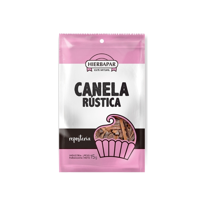 Canela rústica paquete Hierbapar 15 gramos