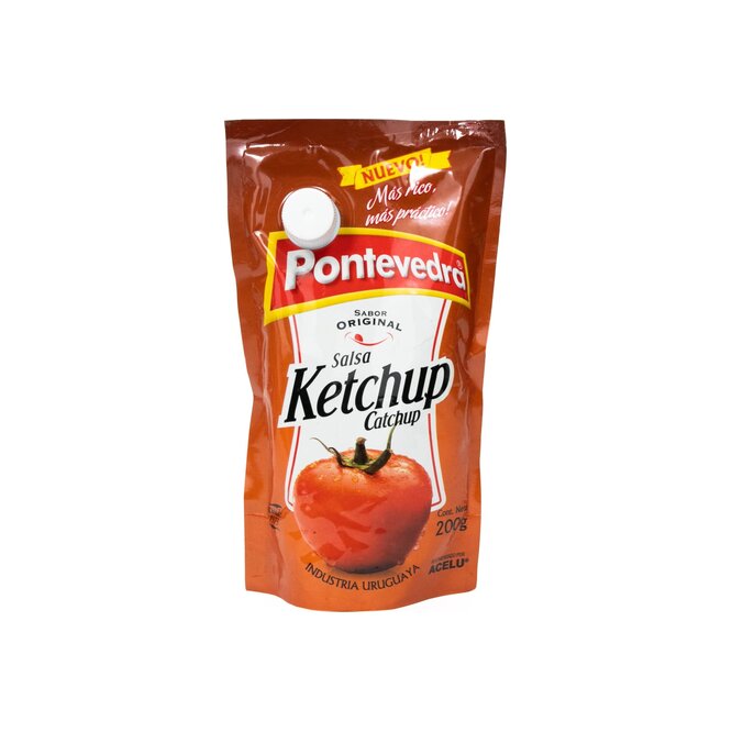 Ketchup doypack Pontevedra 200 gramos