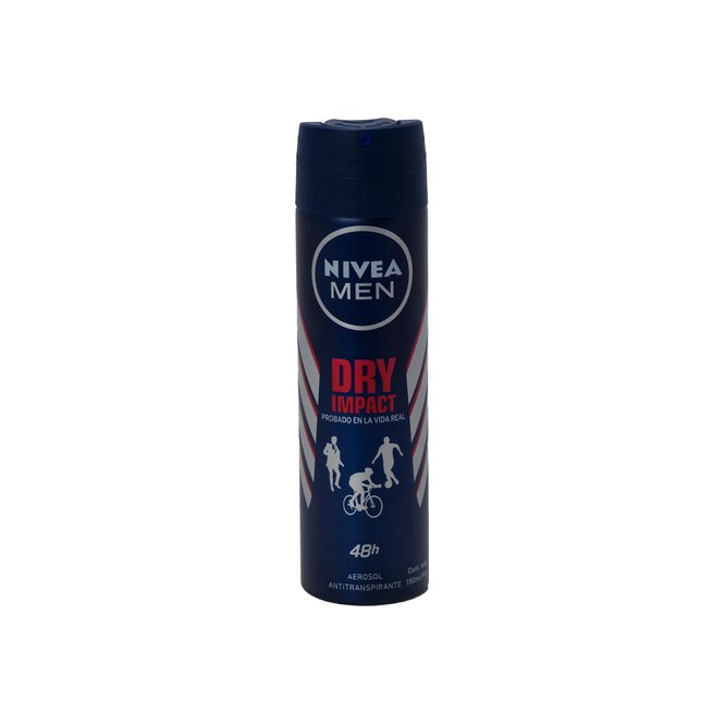 Desodorante antitranspirante impacto seco en aerosol Nivea 150 ml