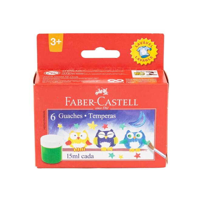 TEMPERA FABER CASTELL CJA 1 UN