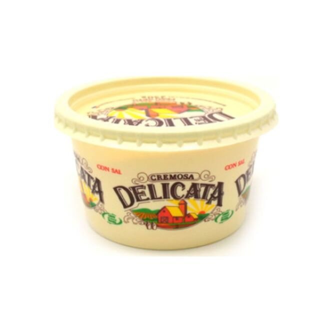 Margarina crema vegetal en pote Delicata 250 gramos
