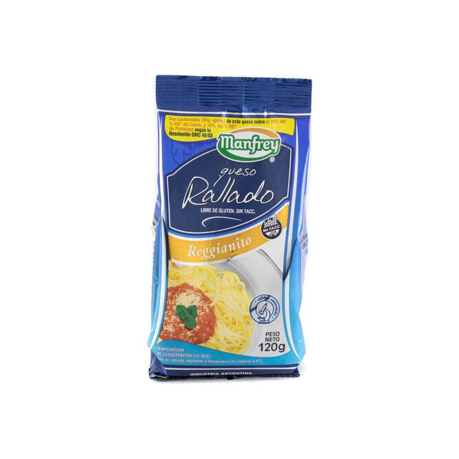 QUESO RALLADO MANFREY 120 GRS
