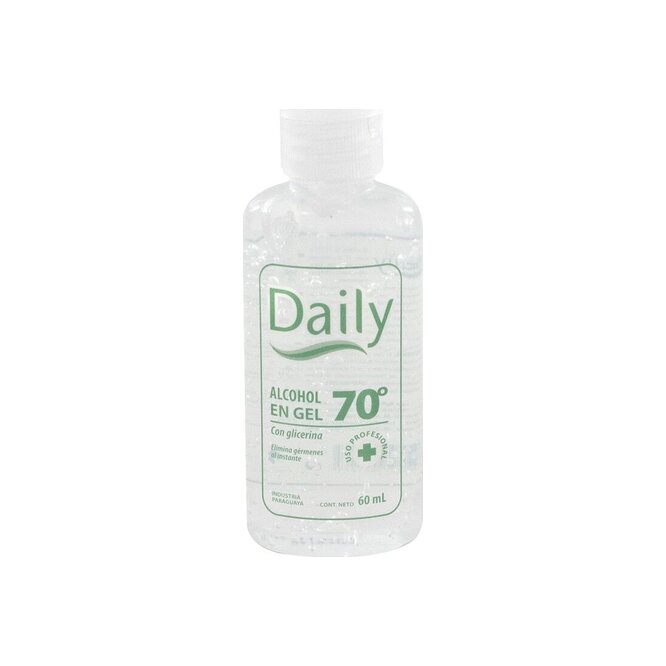 ALCOHOL EN GEL AL 70PRC TAPA FLIP TOP 60