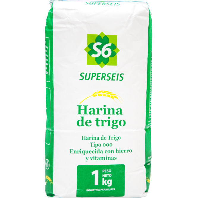 HARINA D/TRIGO SUPERSEIS 1KG