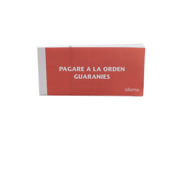 TALONARIO DE PAGARE 100 HOJAS ALAMO S/E