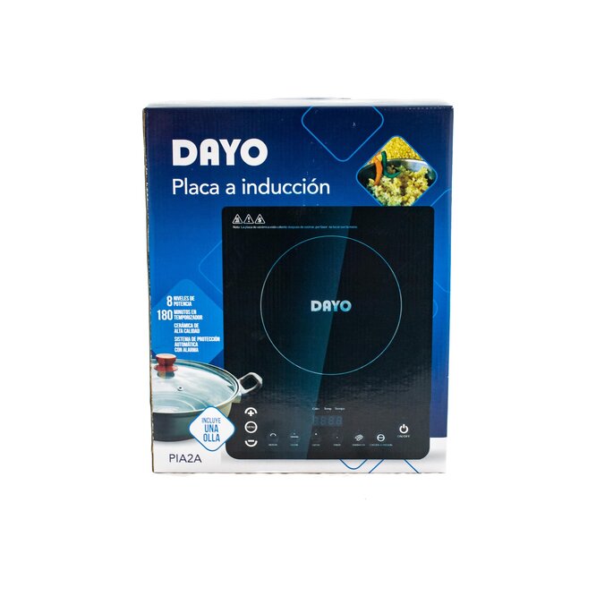Placa a Inducción con olla de regalo Dayo