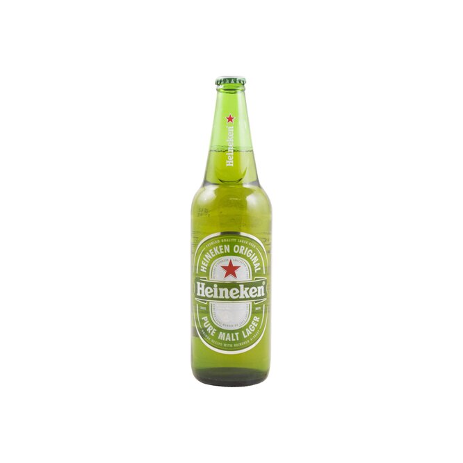 Cerveza en botella descartable Heineken 650 ml