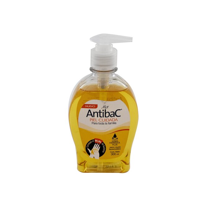 Jabón líquido antibac botella descartable Mar 300 ml