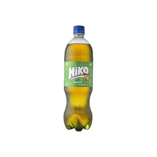 Gaseosa sabor guaraná botella Niko 1 litro