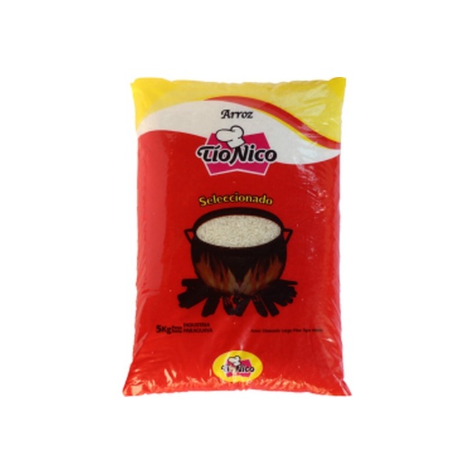 Arroz rojo paquete Tío Nico 5 kilos
