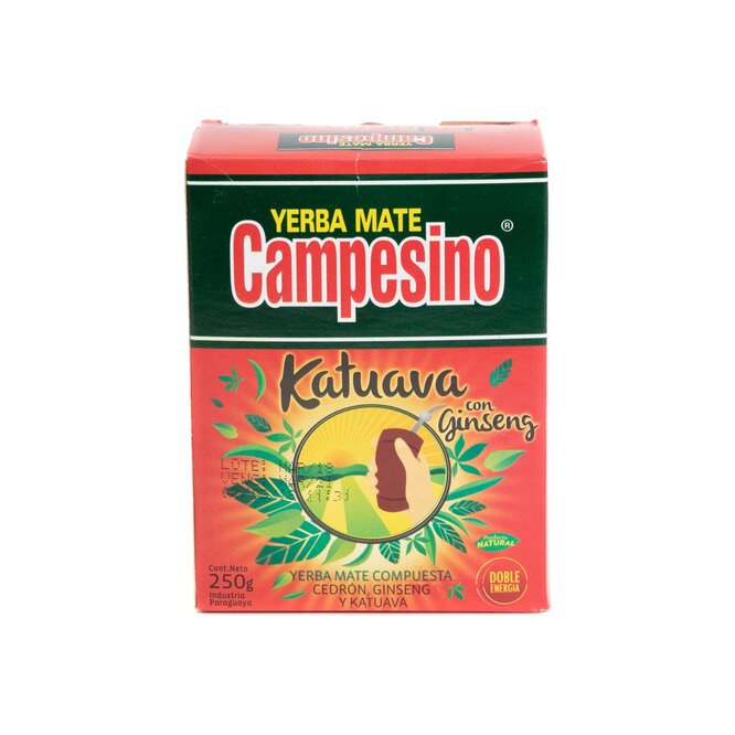 Yerba mate katuava ginseng paquete Campesino 250 gramos