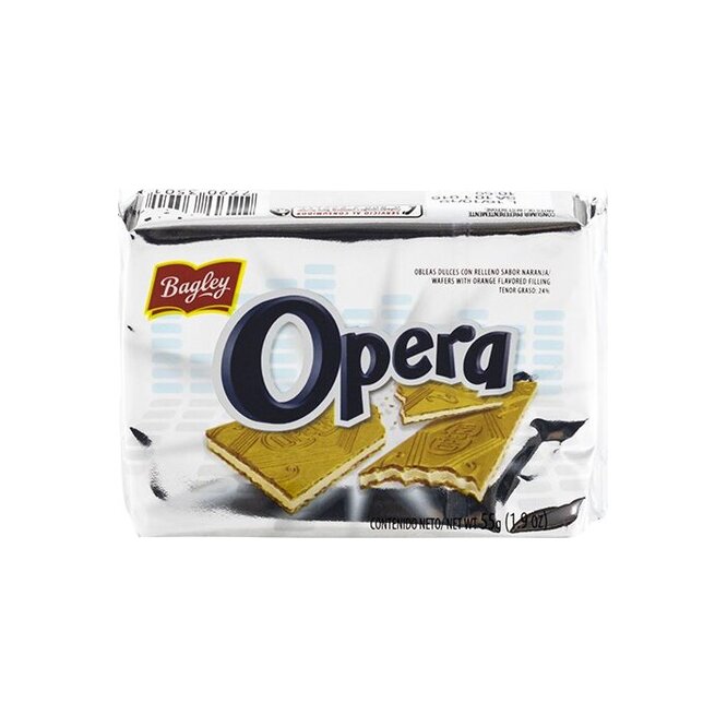 Galletitas Opera Bagley 55 gramos