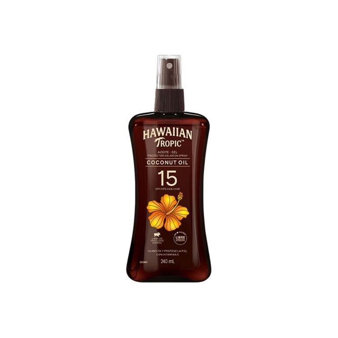 Aceite bronceador fps15 Hawaiian Tropic 240 ml