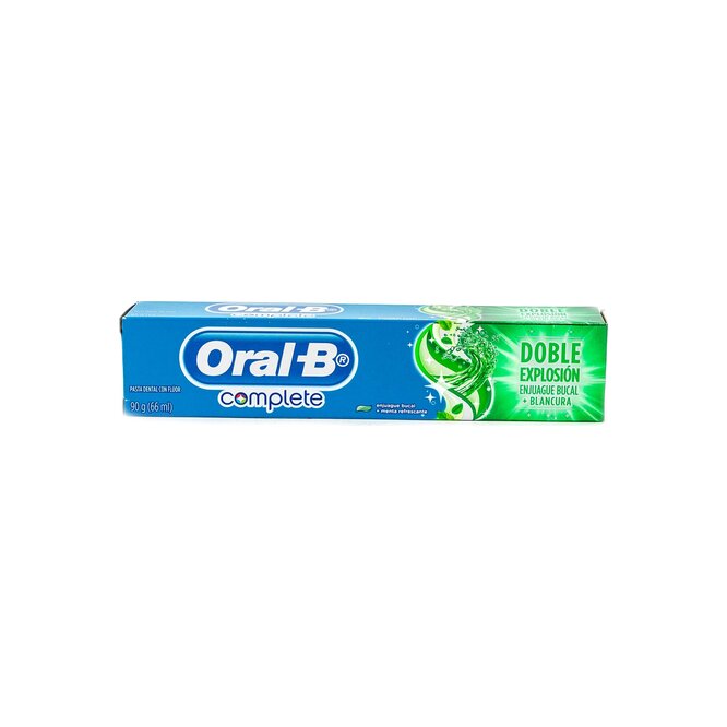 Pasta dental doble explosión pack x3 Oral b 90 gramos
