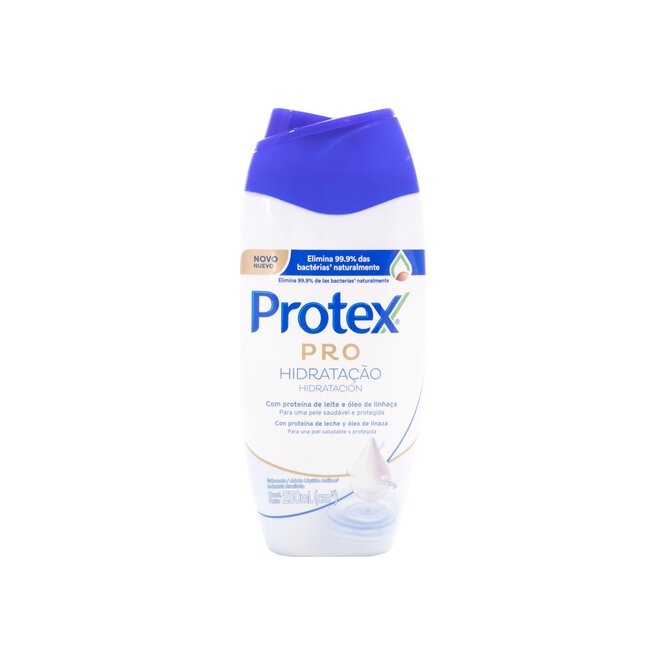 jabón liquido antibacterial pro hidratación Protex 230 ml