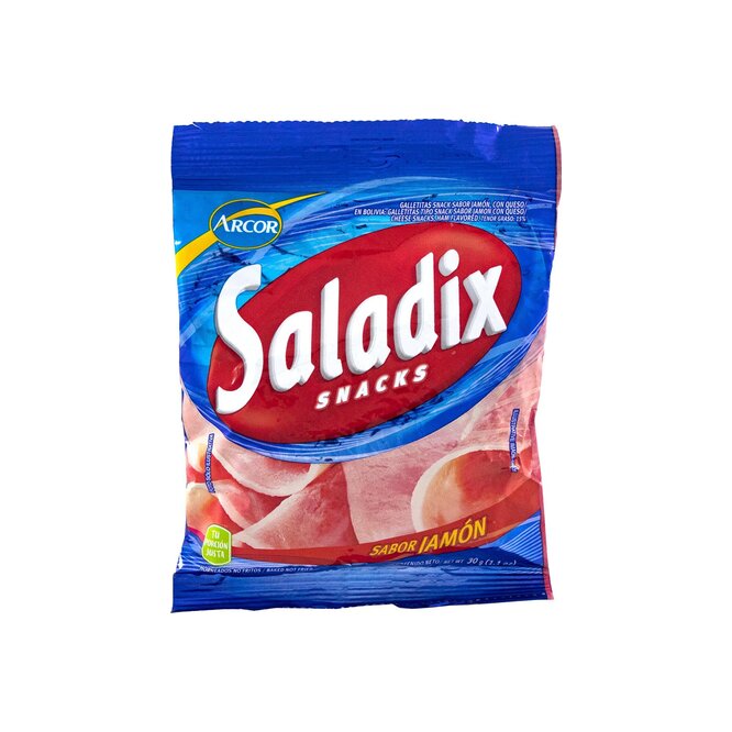 Galletitas sabor jamón Saladix 30 gramos