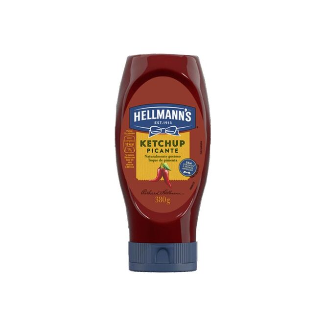 Ketchup picante Hellmanns 380 gramos