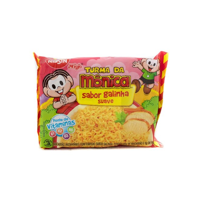 Fideo Sabor Gallina Monica 85 gramos