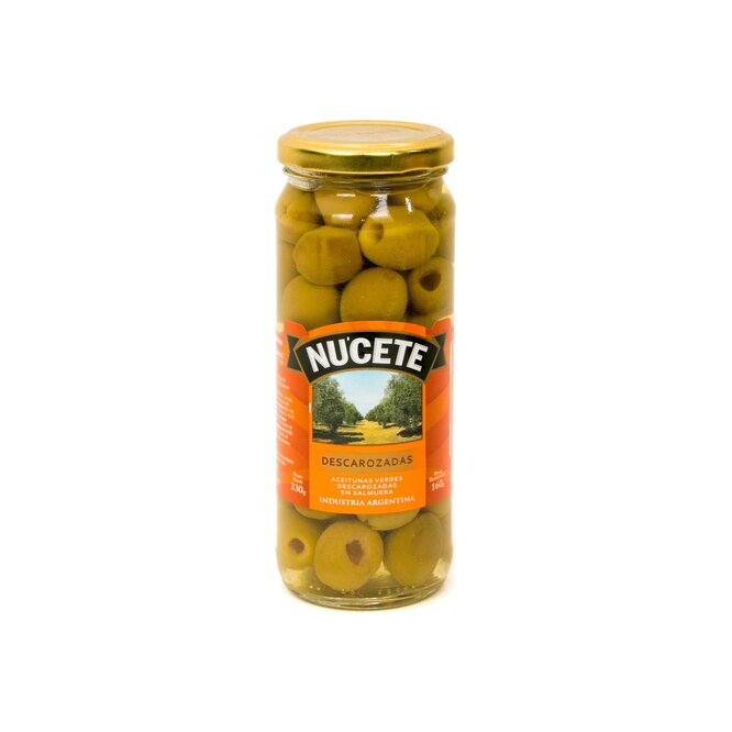 Aceituna verde en frasco Nucete 160 gramos