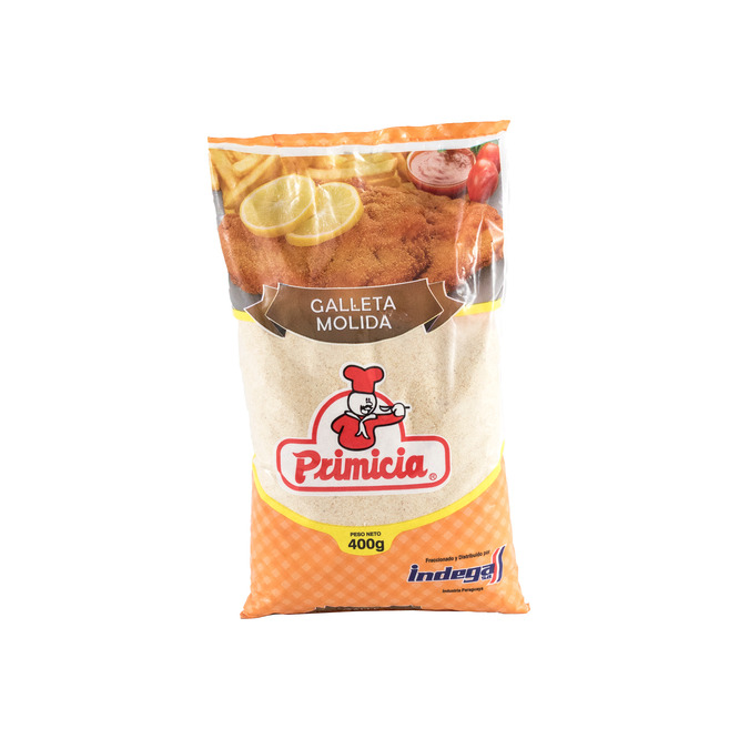 Galleta molida paquete Primicia 400 gramos