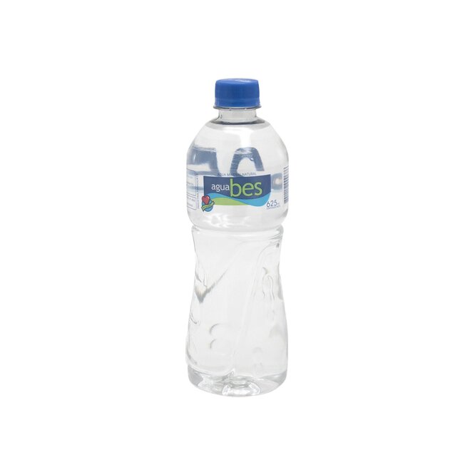 Agua mineral sin gas botella Bes 625 ml