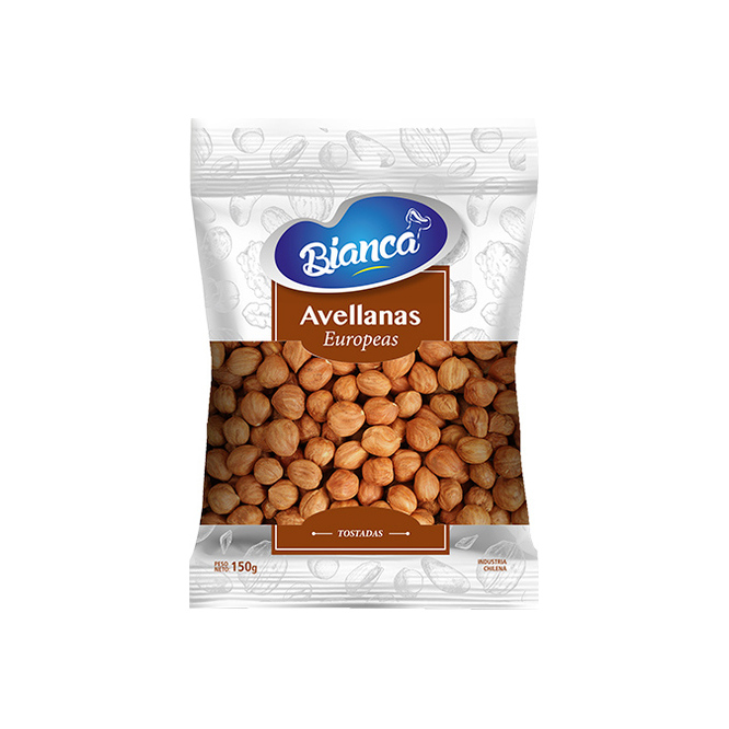 Avellanas europeas Bianca 150 gramos