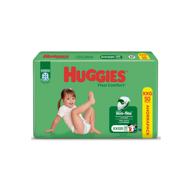 PAÑAL DESECH HUGGIES TAM XXG 5 50UN