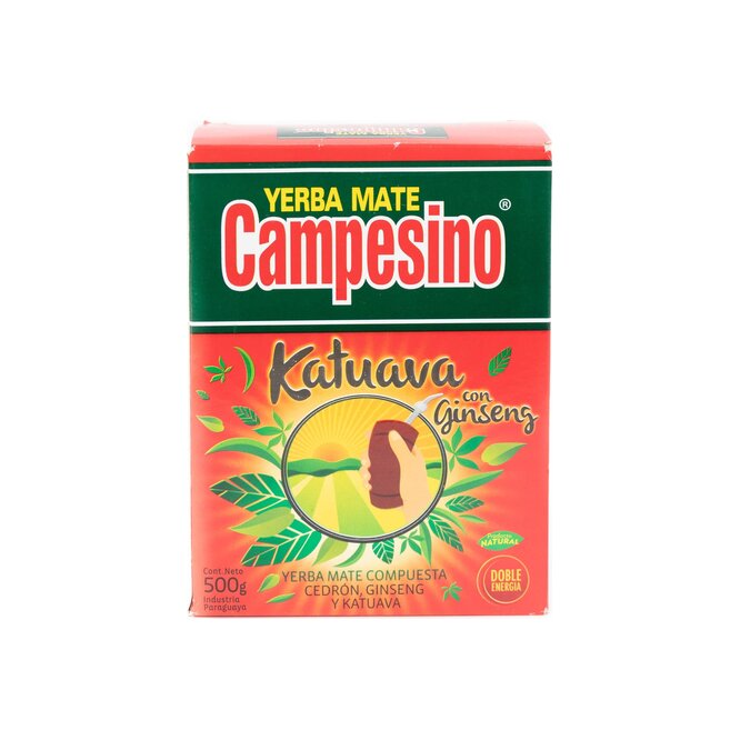 Yerba mate katuava ginseng paquete Campesino 500 gramos