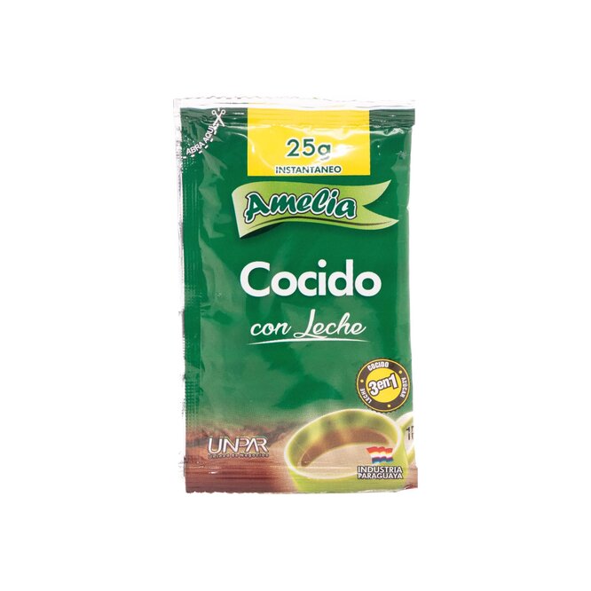 Cocido con leche 3 en 1 Amelia 25 gramos