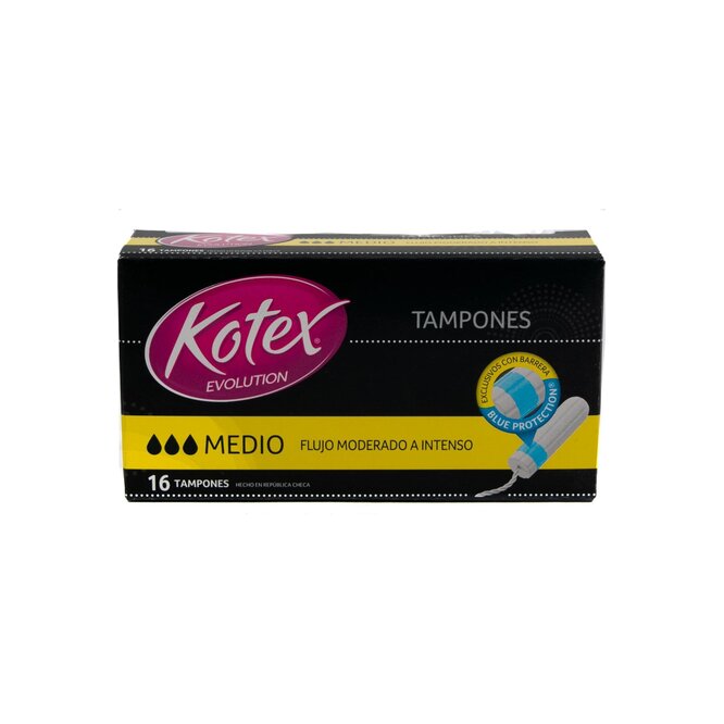 TAMPONES EVOLUTION MEDIO 16UND KOTEX CJA