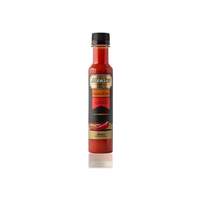 Salsa de ají clásico frasco Alcázar 200 ml
