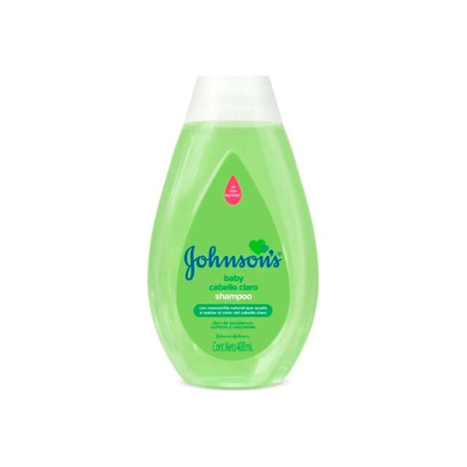 Shampoo baby para cabello claro Johnson's 400 ml