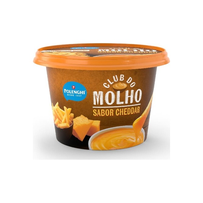 Molho Sabor Queso Cheddar Polenghi 220 gramos