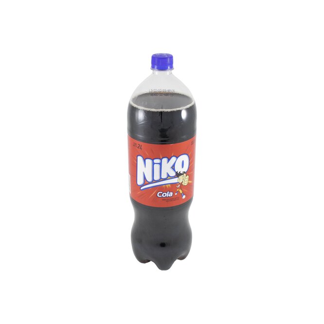 Gaseosa sabor cola botella Niko 2 litros
