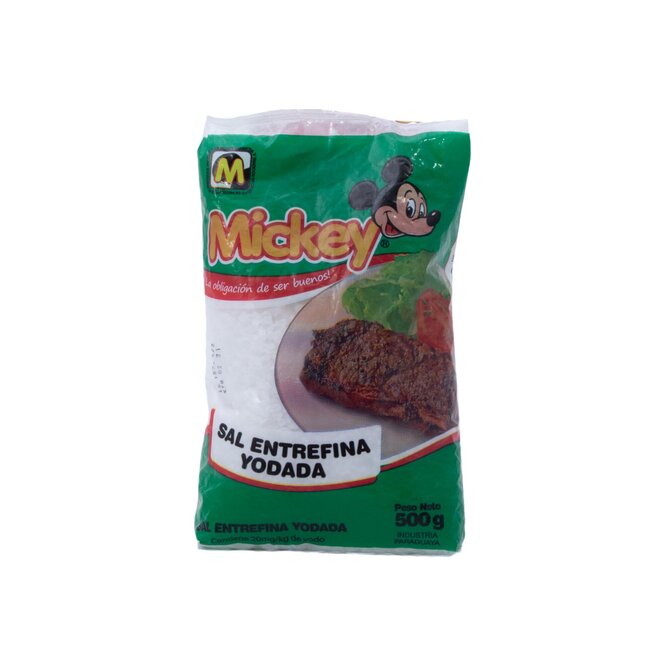 Sal entrefina Mickey 500 gramos