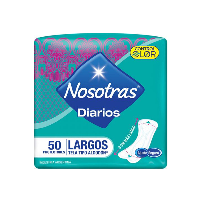 PROTECTOR NOSOTRAS LARGOS DIARI 50UN